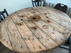Ronde tafel doorsnee 160 cm, Ophalen, Gebruikt, Overige materialen, 150 tot 200 cm