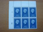 NVPH 958 Koningin Juliana Type Regina 6x Postfris, Postzegels en Munten, Postzegels | Nederland, Ophalen of Verzenden, Na 1940