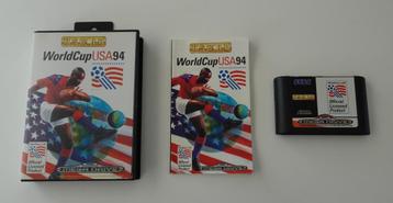 World Cup USA '94 compleet voor Sega Mega Drive beschikbaar voor biedingen