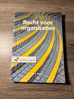 Robert Westra - Recht voor organisaties, Ophalen of Verzenden, Zo goed als nieuw, Robert Westra