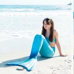 Zeemeermin staart, Ophalen, Gebruikt, Meisje, Overige maten