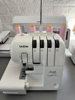 Brother lock 2104D, Hobby en Vrije tijd, Naaimachines en Toebehoren, Ophalen of Verzenden, Zo goed als nieuw, Lockmachine, Brother