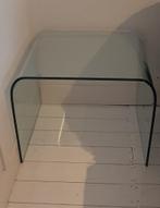 Glazen bijzettafeltje, Minder dan 55 cm, Gebruikt, Glas, Modern