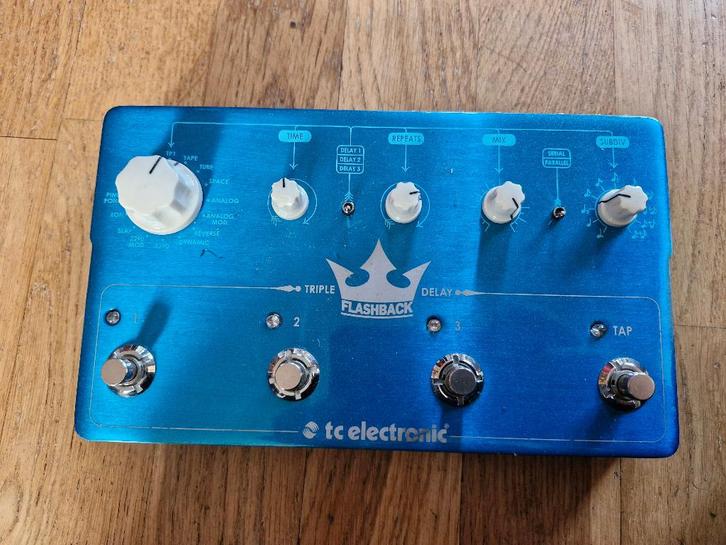 TC Electronics Triple Flashback Delay, Muziek en Instrumenten, Effecten, Zo goed als nieuw, Delay of Echo, Ophalen of Verzenden