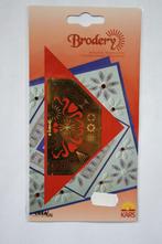 Brodery Borduurstencil achthoek hart, Verzenden, Nieuw, Overige thema's, Pons of Mal