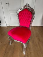 Roze barok stoel, Ophalen
