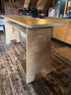 Piet hein eek hoge tafel, Huis en Inrichting, Ophalen, Gebruikt, 200 cm of meer, 50 tot 100 cm