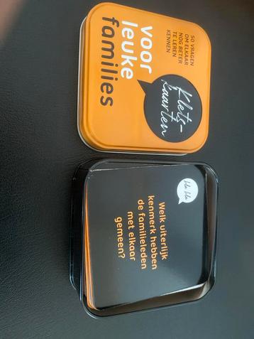 Kletskaarten voor families - Leuk spel! beschikbaar voor biedingen