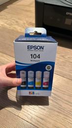 Epson 104 EcoTank 4-colour Multipack, Computers en Software, Printerbenodigdheden, Epson, Ophalen of Verzenden, Zo goed als nieuw