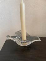 Kristallen Kandelaar Nachtmann Weyden D Duif Design, Overige materialen, Gebruikt, Wit, Ophalen of Verzenden