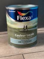 Nieuwe Flexa zijdeglans lak Energizing Lake 5085, Blauw, Nieuw, Ophalen of Verzenden, Lak