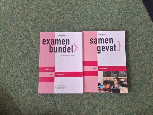 VWO economie examenbundel en samengevat, Boeken, Schoolboeken, Zo goed als nieuw, Economie, VWO, Ophalen of Verzenden