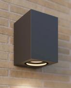 NIEUWE zwarte metalen LED buitenlamp Lucande, Staal, Wandlamp, Waterbestendig, Nieuw