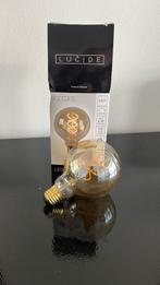 10 Lucide filament lampen Ø 9,5 cm, E27 (groot), Led-lamp, Zo goed als nieuw, 30 tot 60 watt