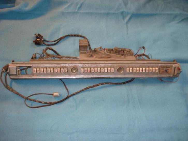 Jukebox Wurlitzer 2200  200 Select Toetsenpaneel, Verzamelen, Automaten | Jukeboxen, Gebruikt, Wurlitzer, 1950 tot 1960, Ophalen of Verzenden