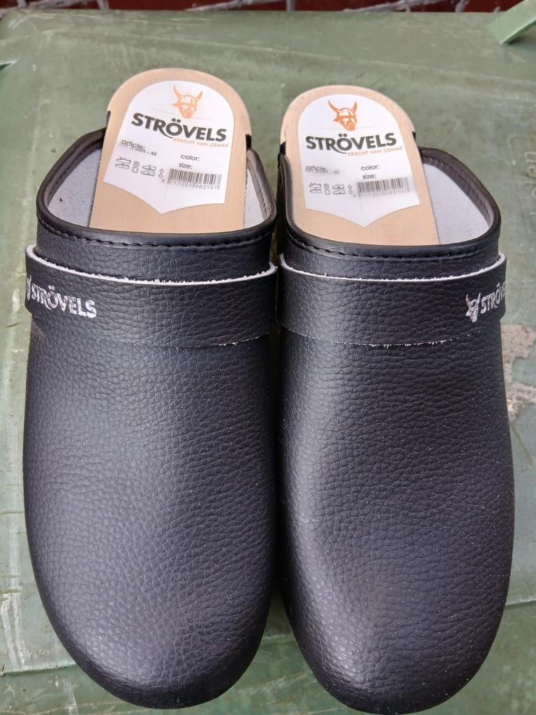 Heren klompen, Kleding | Heren, Schoenen, Ophalen of Verzenden, Zwart, Klompen
