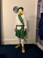 Groen Schotse outfit voor heren maat large, Ophalen of Verzenden, Zo goed als nieuw