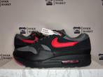 Nike Air Max 1 Essential Vamps maat 44, Verzenden, Zwart, Nike, Nieuw