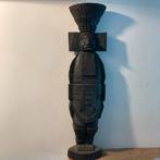 Mexicaans Atlante Beeld - Houtsnijwerk 50cm, Ophalen of Verzenden