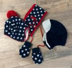 Leuke baby set: Muts, sjaal en wanten, Gebruikt, Ophalen of Verzenden, Maat 74, Jongetje of Meisje