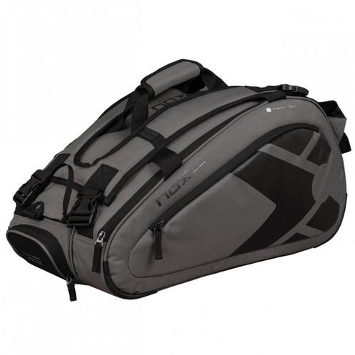 NOX AT10 Team Padeltas Grijs Zwart, Sport en Fitness, Padel, Nieuw, Padeltas, Ophalen of Verzenden