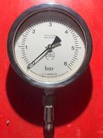Stewart Buchanan Drukmeter - 0-6 Bar, Doe-het-zelf en Verbouw, Meetapparatuur, Ophalen of Verzenden