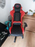 Qware gamestoel, Huis en Inrichting, Bureaustoelen, Ophalen, Gebruikt, Zwart, Gaming bureaustoel