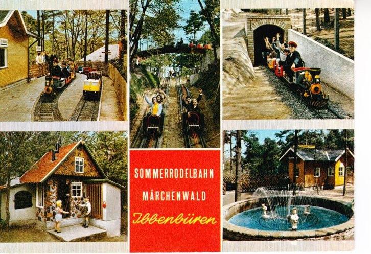 IBBENBÜREN,- Sommerrodelbahn ,,Marchenwald''  07-02, Verzamelen, Ansichtkaarten | Buitenland, Ongelopen, Duitsland, 1960 tot 1980