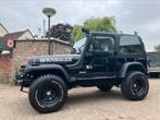Jeep Wrangler 4.0 HO Black on Black 1991, Auto's, Jeep, Stof, 186 pk, 2500 kg, Zwart