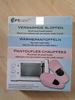 Verwarmbare sloffen - nooit meer koude voeten!, Nieuw, Pantoffels of Sloffen, Roze, Verzenden