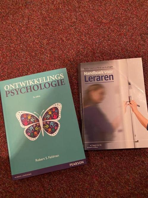 Ontwikkelingspsychologie ( boek) en handboek voor leraren, Boeken, Studieboeken en Cursussen, Zo goed als nieuw, HBO, Alpha, Ophalen of Verzenden