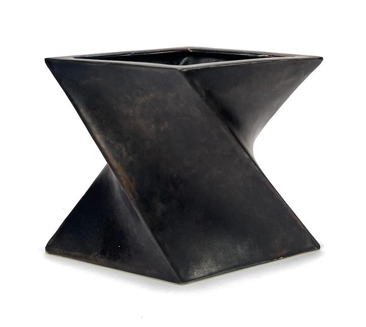 1023. Keramiek vaas, Van der Vaart, ca. 1975, Antiek en Kunst, Antiek | Keramiek en Aardewerk, Ophalen of Verzenden