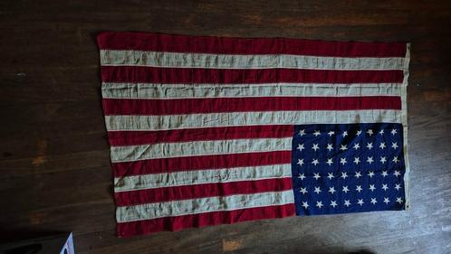 Schitterende US vlag, Verzamelen, Militaria | Tweede Wereldoorlog, Landmacht, Nederland, Ophalen of Verzenden