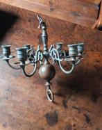 Mooi oud bolkroontje bolkroon kaarsenkroon kroonluchter, Ophalen of Verzenden, Koper of Brons