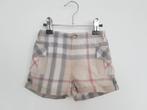 Burberry Baby korte broek 80, Verzenden, Zo goed als nieuw