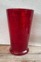 Rode Seguso Murano handgeblazen glas / vaas, Ophalen of Verzenden