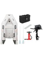 Nieuwe 330 cm Rubberboot + Suzuki 5 pk Motor – Gloednieuw,, Nieuw, Benzine, Minder dan 70 pk, Overige materialen