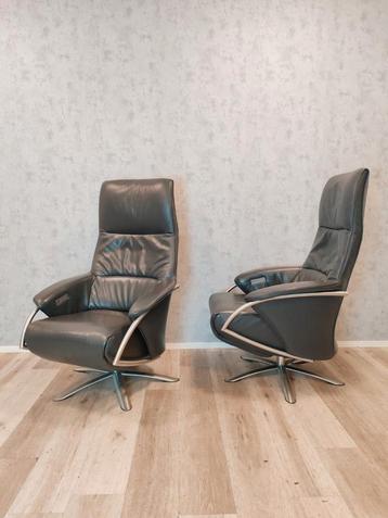 Set De Toekomst Twice elektrische relax fauteuils op accu  beschikbaar voor biedingen
