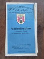 Verkehrsplan Munchen 1938 Hauptstad der Bewegung, Duitsland, Boek of Tijdschrift, Verzenden