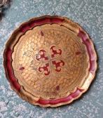 Florentijns dienblad - Ø 29cm, Ophalen of Verzenden