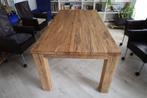 Eikenhouten tafel 200 x 100cm, Huis en Inrichting, Ophalen, Gebruikt, 150 tot 200 cm, Eikenhout