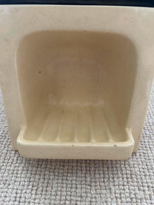 Gele zeeptegel voor keuken of badkamer, Antiek en Kunst, Curiosa en Brocante, Ophalen of Verzenden