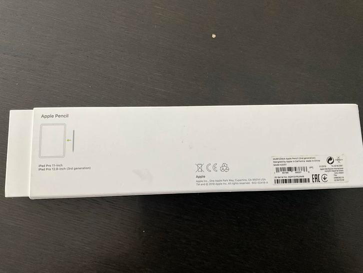 Apple Pencil (2e generatie) MU8F2ZM/A, Computers en Software, Apple iPads, Nieuw, Apple iPad, Wit, Ophalen of Verzenden
