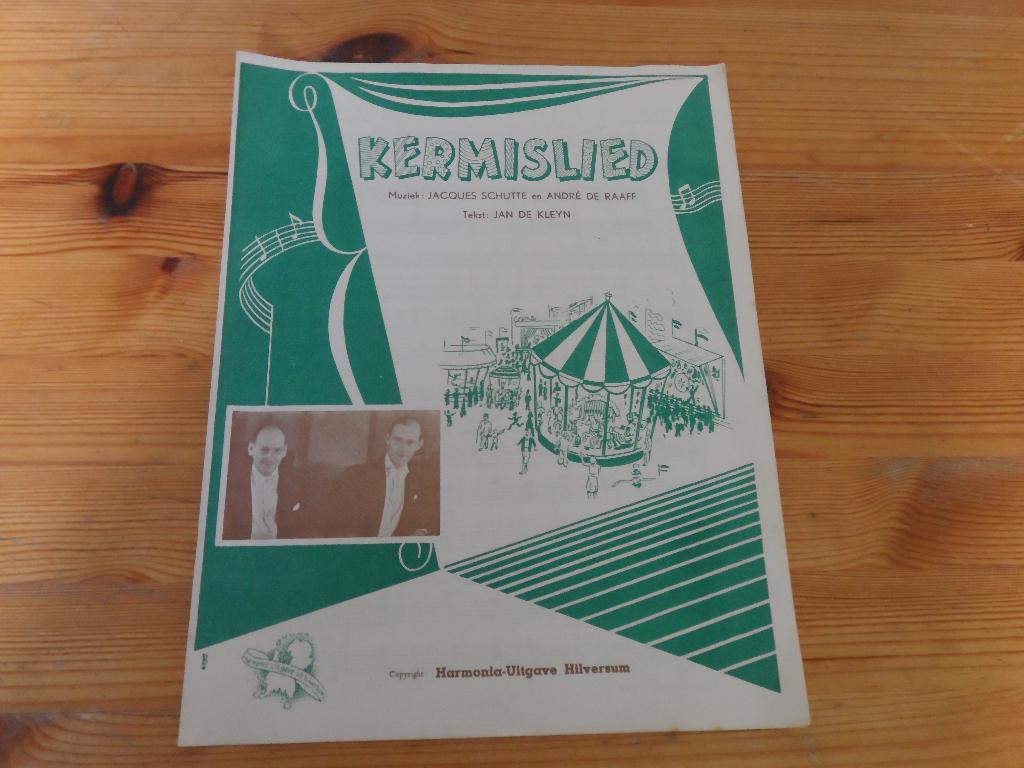 Kermislied - schutte / raaff / kleyn, Muziek en Instrumenten, Bladmuziek, Gebruikt, Gitaar, Ophalen of Verzenden, Artiest of Componist