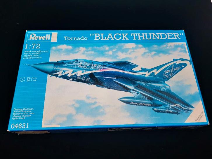 Modelbouw 04631 Revell Tornado "Black Thunder" 1:72 Sealed, Hobby en Vrije tijd, Modelbouw | Vliegtuigen en Helikopters, Nieuw