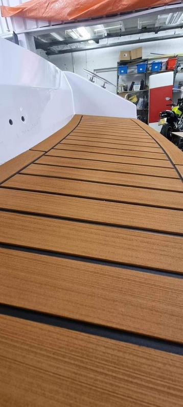 Bootvloer, eva foam teak,, zelfklevend 240x120x0,6 cm beschikbaar voor biedingen