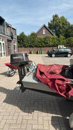 Boot met trailer en motor, Ophalen, Gebruikt, Tot 10 pk, 3 tot 6 meter