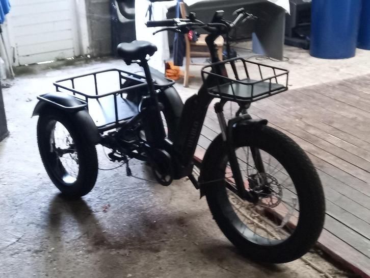Shimano Driewieler E-bike met bagagedrager, Fietsen en Brommers, Fietsen | Driewielfietsen, Zo goed als nieuw, Ophalen of Verzenden