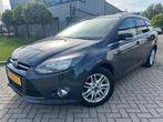 Ford Focus 1.0 Ecoboost Wagon 2013 Navi Cruise Clima PDC, 125 pk, Zwart, Origineel Nederlands, Handgeschakeld