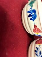 Boerenbont twee antieke schaaltjes 15cm, Div, Ophalen of Verzenden, Div, Aardewerk